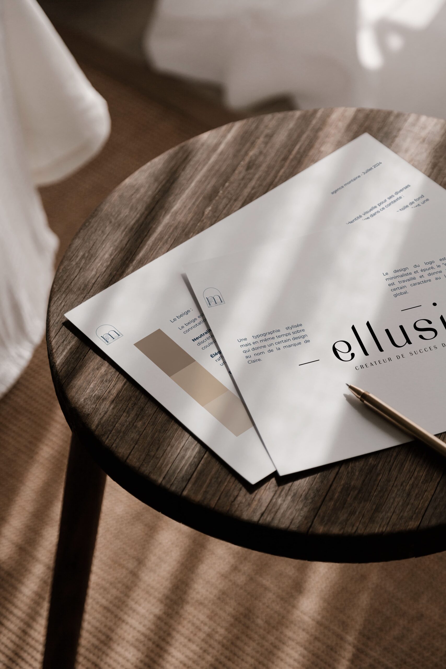 Ellusie — identité visuelle