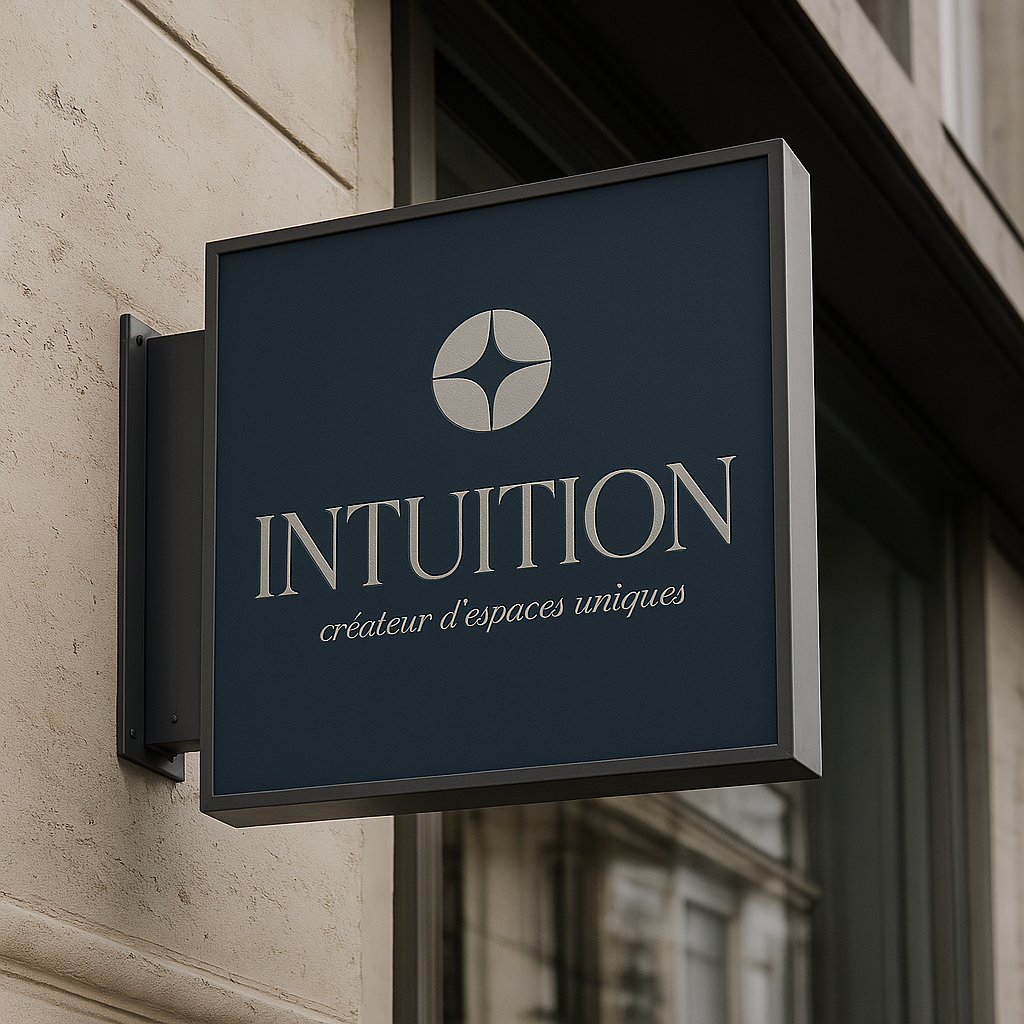 Intuition — enseigne identité de marque