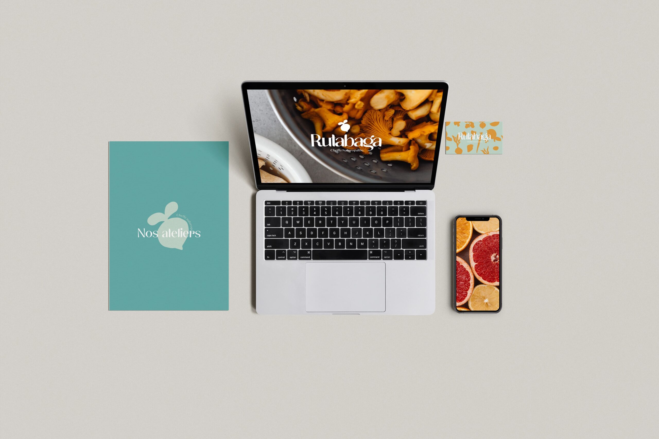 Rutabaga — photographie identité de marque